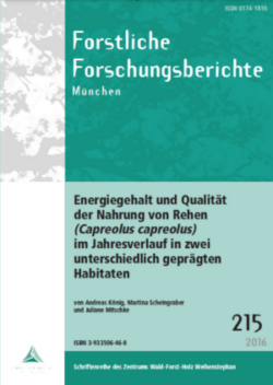 Buchvorstellung – Energiegehalt und Qualität der Nahrung von Rehen