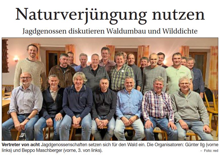 Ohne Naturverjüngung kein Waldumbau